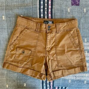 Women's Outdoors Utility Hiking Cute Brown Shorts